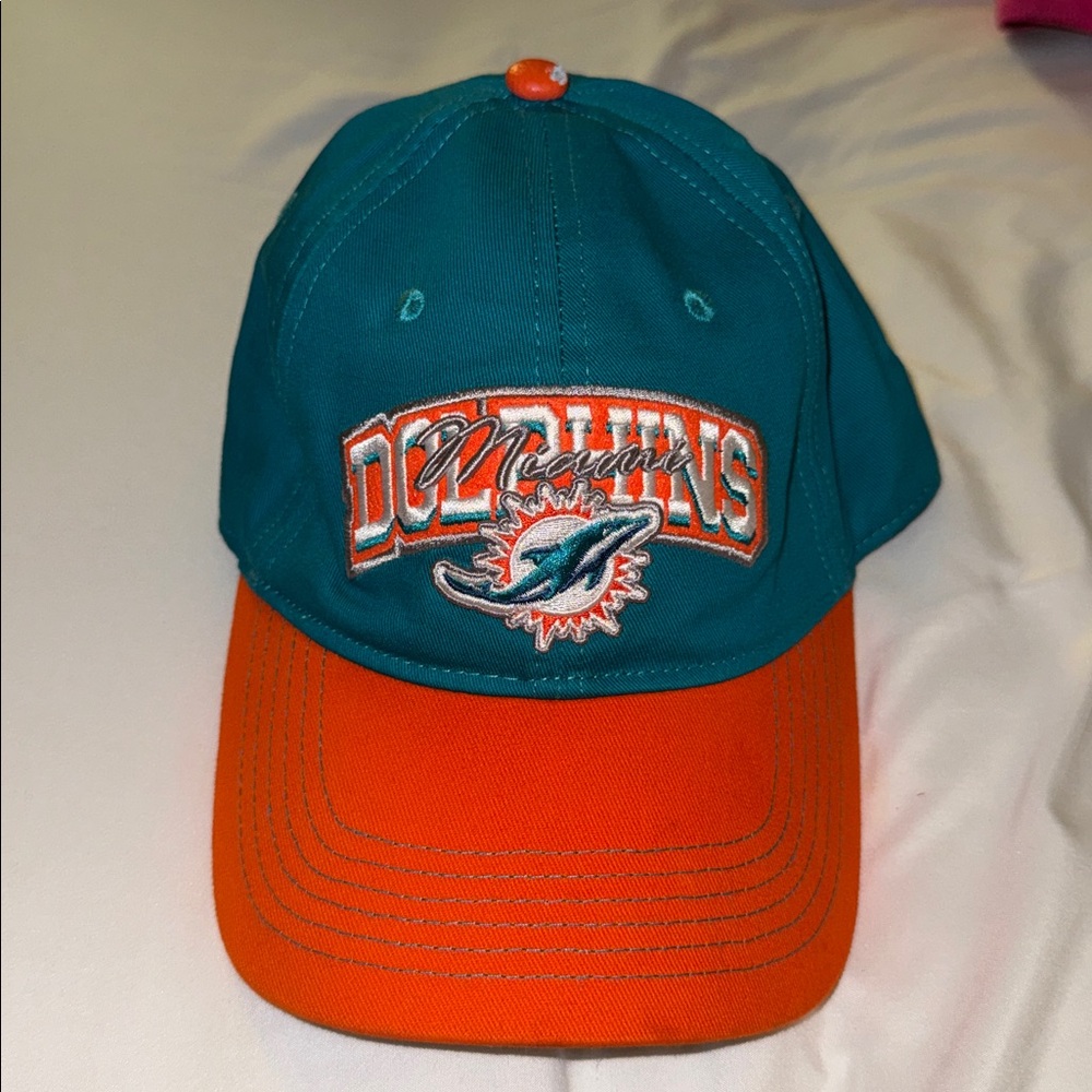 Miami Dolphins Teal and Orange Cap